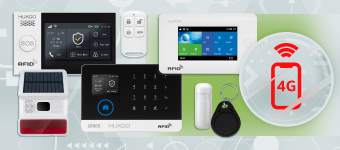 Sistemas de alarma inalámbricos WiFi &amp; GSM 4G