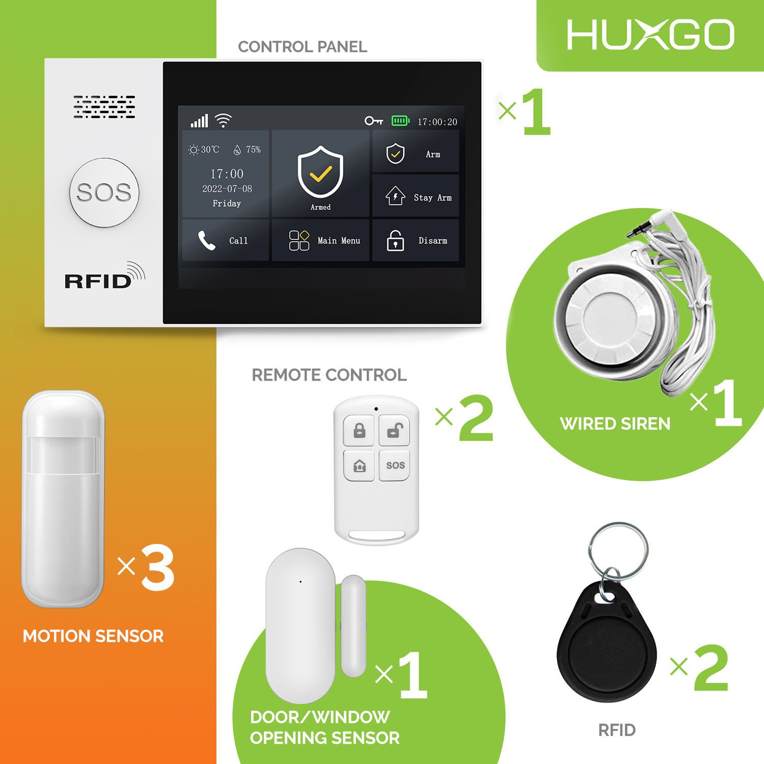 Wireless Home Security System SET