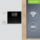 HUXGO® HXA005 2G - Control panel of the Alarm System with WiFi and GSM | Control via Tuya Smart