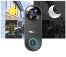 MBG line® SF W3 Schwarz - Video-Türsprechanlage mit PIR-Sensor - Kompatibel mit der TUYA-App