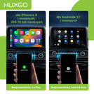 HUXGO® Wireless Adapter 2-in-1 CarPlay und Android Auto, kompatibel mit Apple- und Android-Geräten