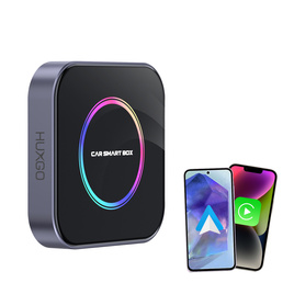 HUXGO® Adaptador inalámbrico 3-en-1 CarPlay y Android Auto compatible con dispositivos Apple y Android