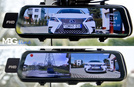 MBG line® HS900 Pro - Car mirror recorder - Pro Parking Camera on the road 2K + FHD