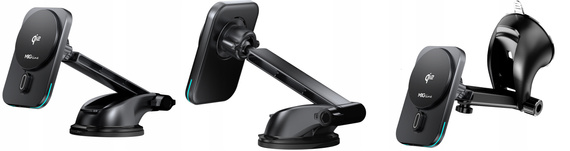 MBG Line® MGB-Q2 – MagSafe QI2 Car Mount – 15W Wireless Charger for iPhone