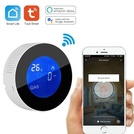 HUXGO® HXA210 - Rilevatore di gas - Sensore per gas naturale e GPL - Compatibile con l'app TUYA