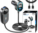 MBG Line® C79ADC MAX – Chargeur de voiture multi-ports avec voltmètre et charge rapide QC3.0 + PD30W