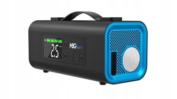 MBG Line® 811 Power – Démarreur multifonction avec compresseur, pompe à air, lampe et powerbank PD30W