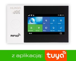 HUXGO® HXA007 2G - Panneau de contrôle du système d'alarme avec WiFi et GSM | Contrôle via Tuya Smart