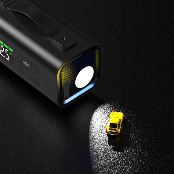 MBG Line® 811 Power – Arrancador multifunción con compresor, bomba de aire, linterna y powerbank PD30W