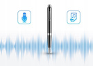 MBG line® Spy Pen Q60 - Voice recorder 8GB - Eavesdropping device192kbps with sound detection