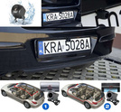 MBG line® HS900 Pro - Rückspiegelkamera fürs Auto - Profi-Parkkamera für unterwegs 2K + FHD