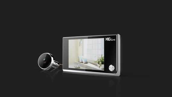 MBG line® SF520A - Electronic door viewer with 3.5 Inch LCD Display -  Wide angel 120°