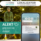 Tracker notiOne GPS for E-Bike Compatible with Electric Motor ANANDA