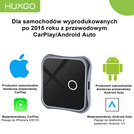 HUXGO® Wireless Adapter 2-in-1 CarPlay and Android Car compatible with Apple and Android Devices