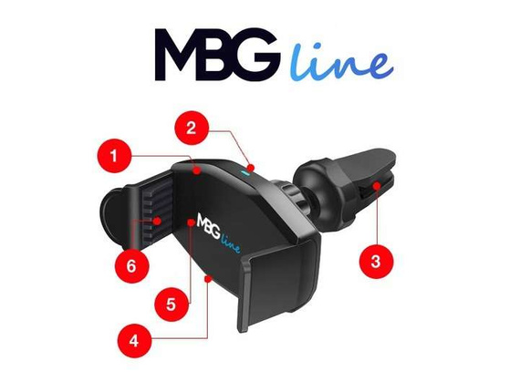 MBG line® X7+G73 - Cargador de coche para teléfonos de 55 a 88 mm de ancho