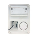 HUXGO® HXA523 Wireless Alarm Siren with Solar Panel - Anti-Tamper - Optical and Acoustic Signals 100dB