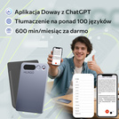 HUXGO® FW920E – Enregistreur vocal intelligent IA avec transcription et traduction en temps réel