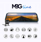 MBG line® HS900 Pro - Grabadora de espejo retrovisor para coche - Cámara de aparcamiento Pro en carretera 2K + FHD