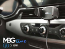 MBG line® X7+G73 - Caricatore per auto per telefoni larghi da 55 a 88 mm