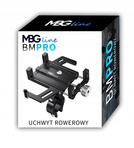 MBG line® BM PRO MH29A - Aluminum universal phone holder for bike, scooter, motorcycle with 360 Rotates
