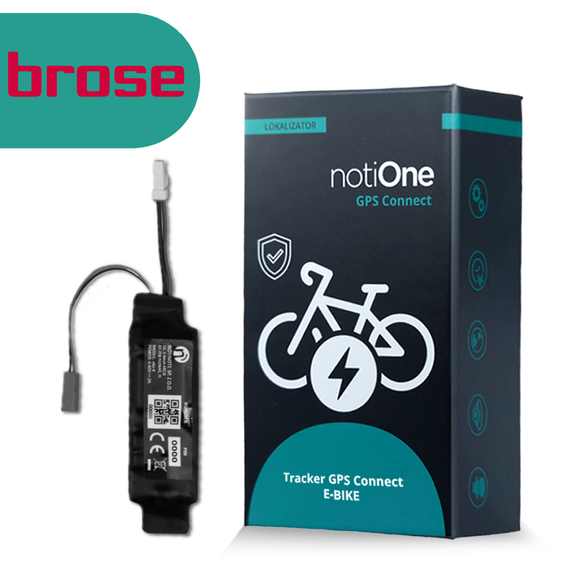 Tracker notiOne GPS für E-Bike, kompatibel mit Elektromotor Brose