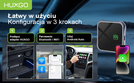 HUXGO® Wireless Adapter CarPlay compatible with Apple Devices  BY963A/C
