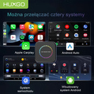 HUXGO® Adaptador inalámbrico 3-en-1 CarPlay y Android Auto compatible con dispositivos Apple y Android