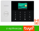 HUXGO® HXA005 4G LTE - Control Panel of the Alarm System with WiFi and GSM | Control via Tuya Smart