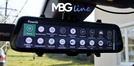 MBG line® HS900 Pro - Grabadora de espejo retrovisor para coche - Cámara de aparcamiento Pro en carretera 2K + FHD