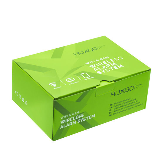 HUXGO® HXA003 4G LTE - Panel de control del sistema de alarma con WiFi y GSM | Control a través de Tuya Smart