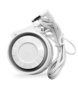 HUXGO® HXA513 Mini sirena con cable para el sistema de seguridad doméstica HUXGO