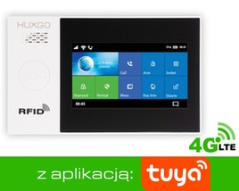 HUXGO® HXA007 4G LTE - Panel de control del sistema de alarma con WiFi y GSM | Control a través de Tuya Smart