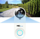 MBG line® SF W3 Blanco - Videoportero con sensor PIR - Compatible con la aplicación TUYA