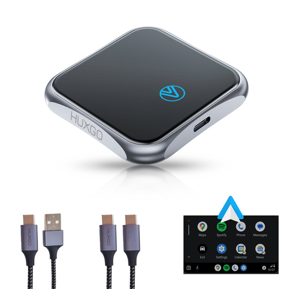 HUXGO® Wireless Adapter Adroid Car compatible with Android Smartphones BY963A/A