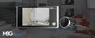 MBG line® SF520A - Elektronischer Türspion mit 3,5-Zoll-LCD-Display - Weitwinkel 120°