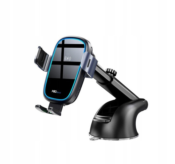 MBG line® X14 MAX - Handyhalterung fürs Auto mit kabellosem Ladegerät für Telefone von 4,7 bis 6,9 Zoll