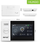 HUXGO® HXA007 - Wireless security system WiFi + GSM with 1x Motion Detector & 12x Door / window sensor with Wireless Siren | Home Alarm System SET with App TUYA