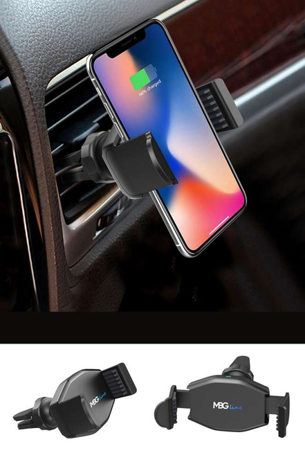 MBG line® X7+G73 - Caricatore per auto per telefoni larghi da 55 a 88 mm