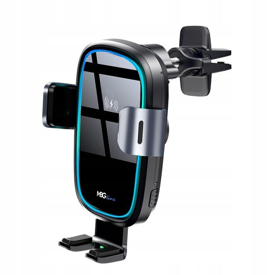 MBG line® X14 MAX - Handyhalterung fürs Auto mit kabellosem Ladegerät für Telefone von 4,7 bis 6,9 Zoll