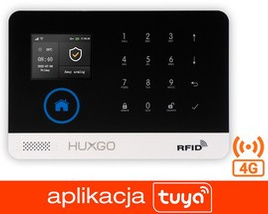 HUXGO® HXA003 4G LTE - Control panel of the Alarm System with WiFi and GSM | Control via Tuya Smart