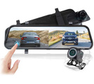 MBG line® HS900 Pro - Grabadora de espejo retrovisor para coche - Cámara de aparcamiento Pro en carretera 2K + FHD